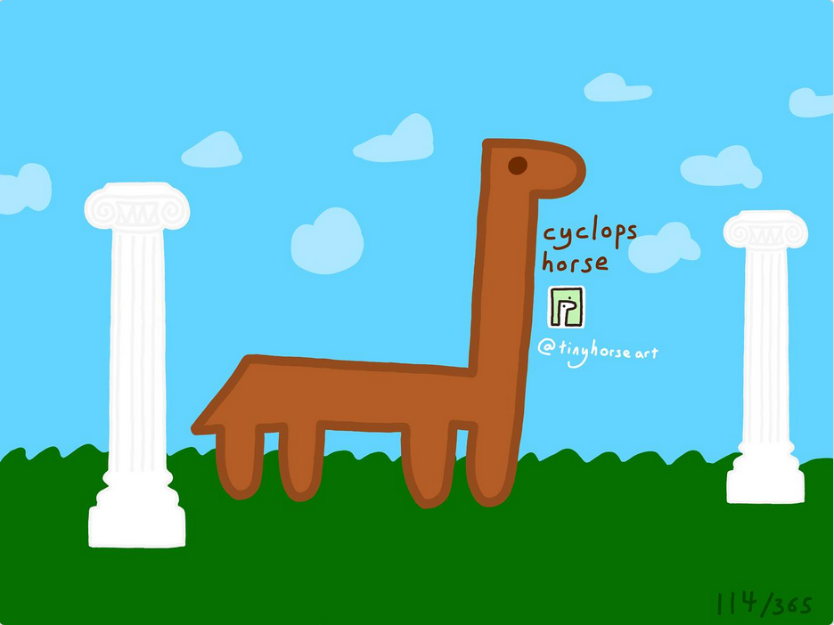 Cyclops Horse